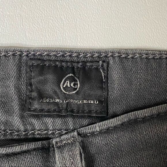 Adriano Goldschmeid | Gray Denim High Rise Farrah Skinny Jeans - Picture 4 of 8